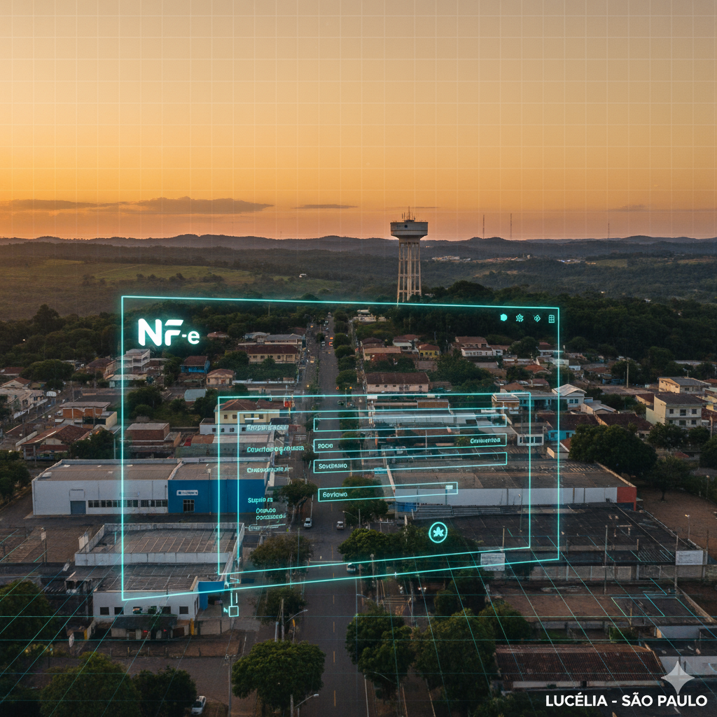 nota fiscal eletrônica em Lucélia
